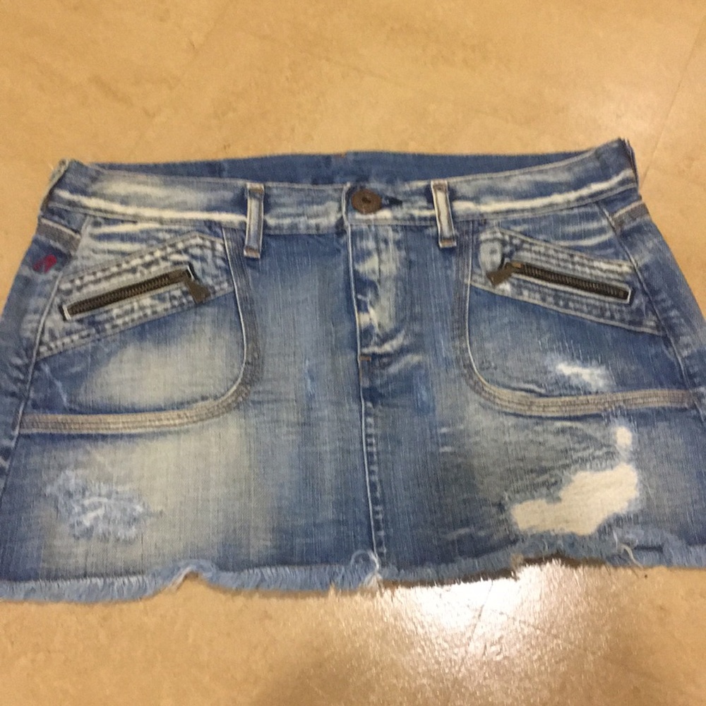 Replay denim skirt size 27